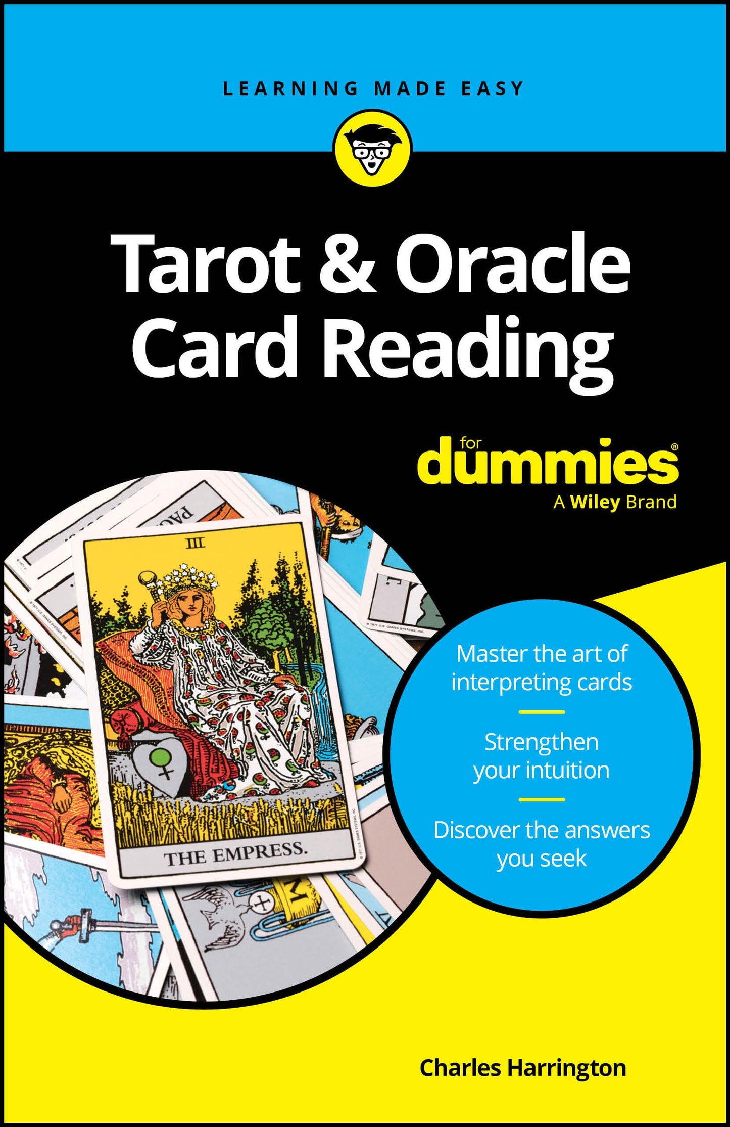 Tarot & Oracle Card Reading for Dummies book cover
