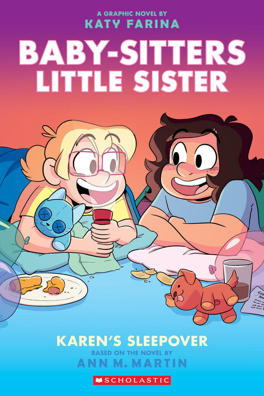 Karen's Sleepover: A Graphic Novel (Baby-Sitters Little Sister #8) book cover