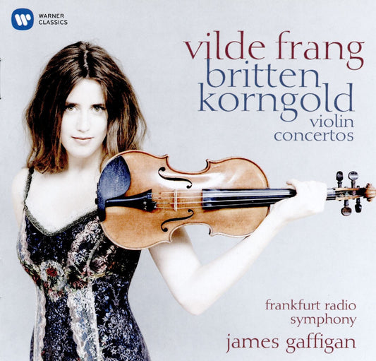 Britten Korngold Violin Concertos book cover