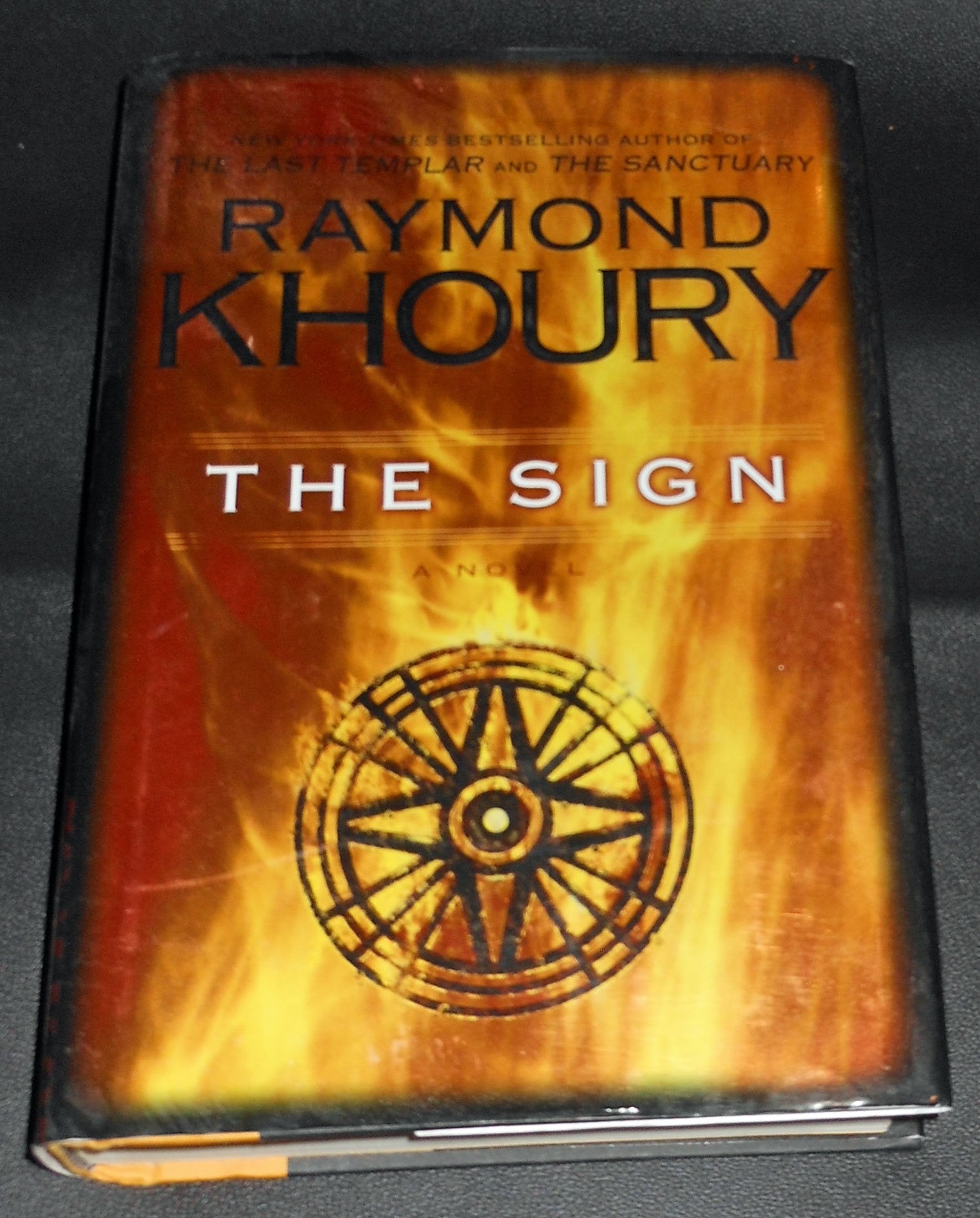 Sign book cover