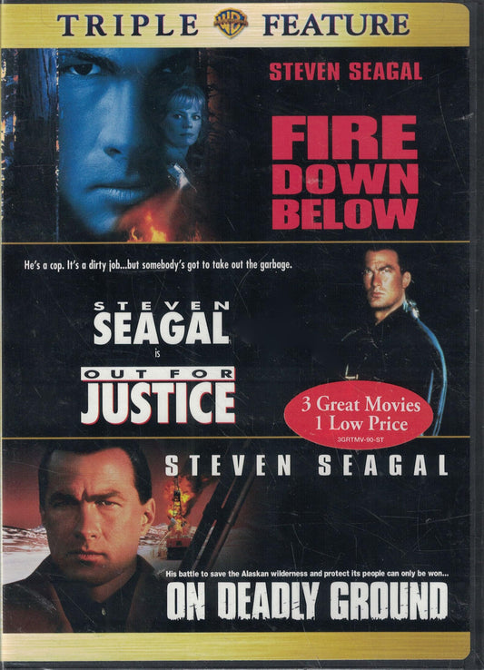 Fire Down Below / Out for Justice / On Deadly Ground book cover