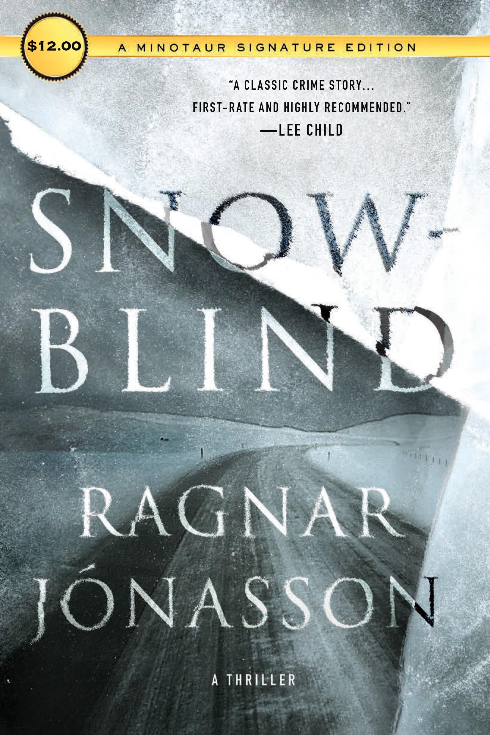 Snowblind book cover
