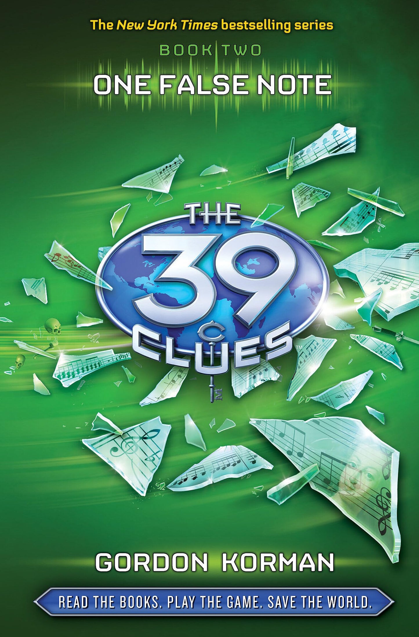 One False Note (the 39 Clues, Book 2): Volume 2 [With 6 Game Cards] book cover