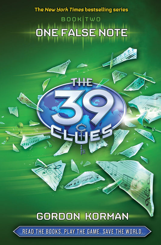One False Note (the 39 Clues, Book 2): Volume 2 [With 6 Game Cards] book cover