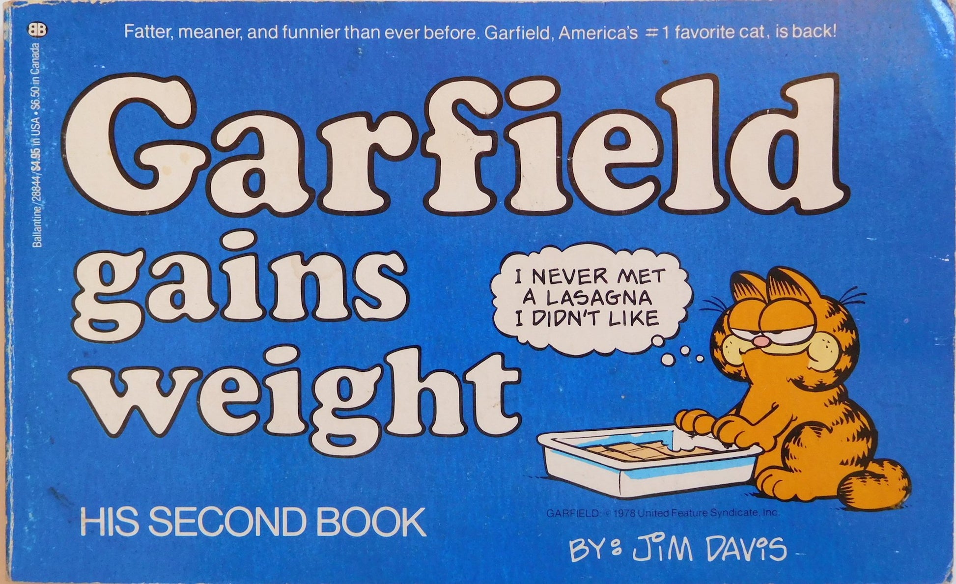 BT-Garfield Gains Wgt (Ballantine Books) book cover