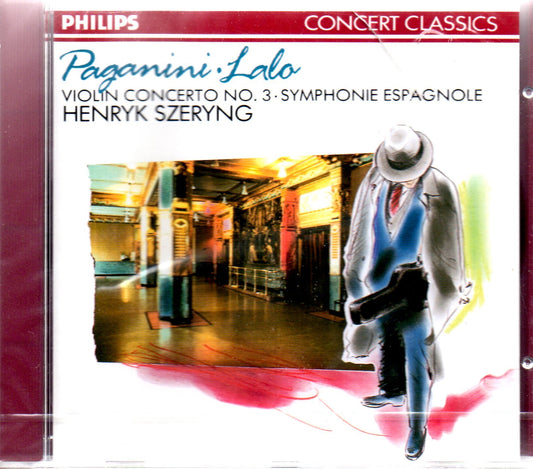 Paganini : Violin Concerto 3 ; Lalo: Symphonie Espagnole