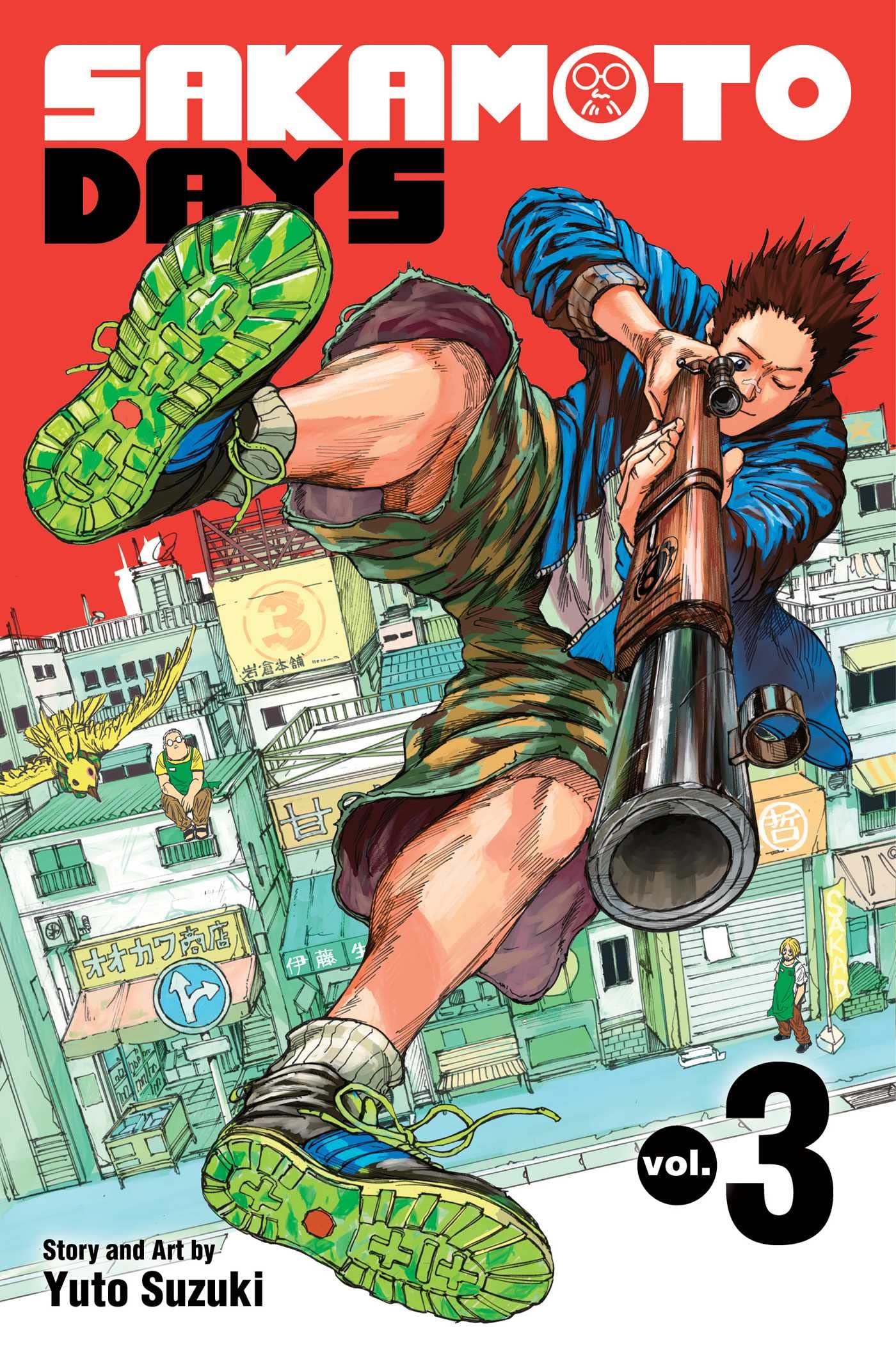 Sakamoto Days, Vol. 3 book cover