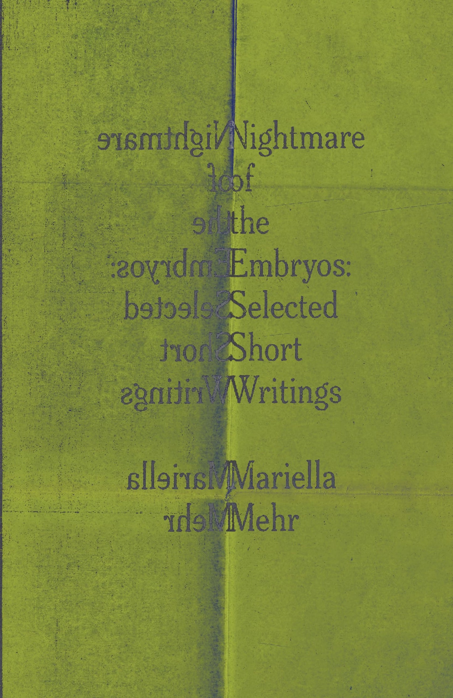Nightmare of the Embryos book cover