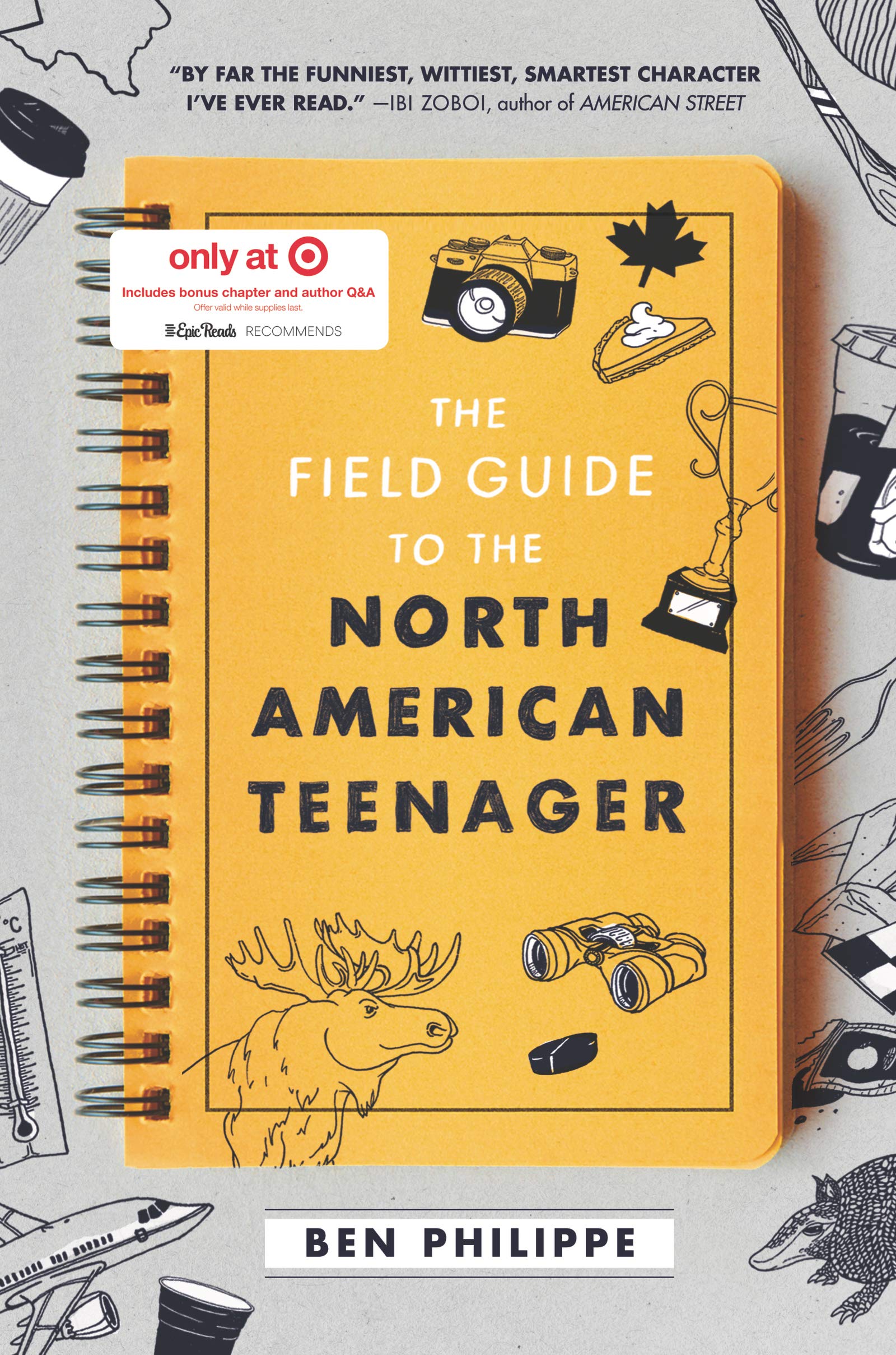 The Field Guide to the North American Teenager - Target Exclusive book cover