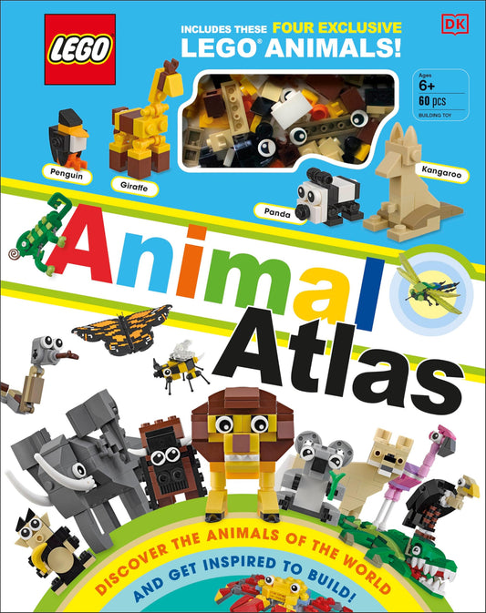 Lego Animal Atlas: Discover the Animals of the World [With Toy] book cover