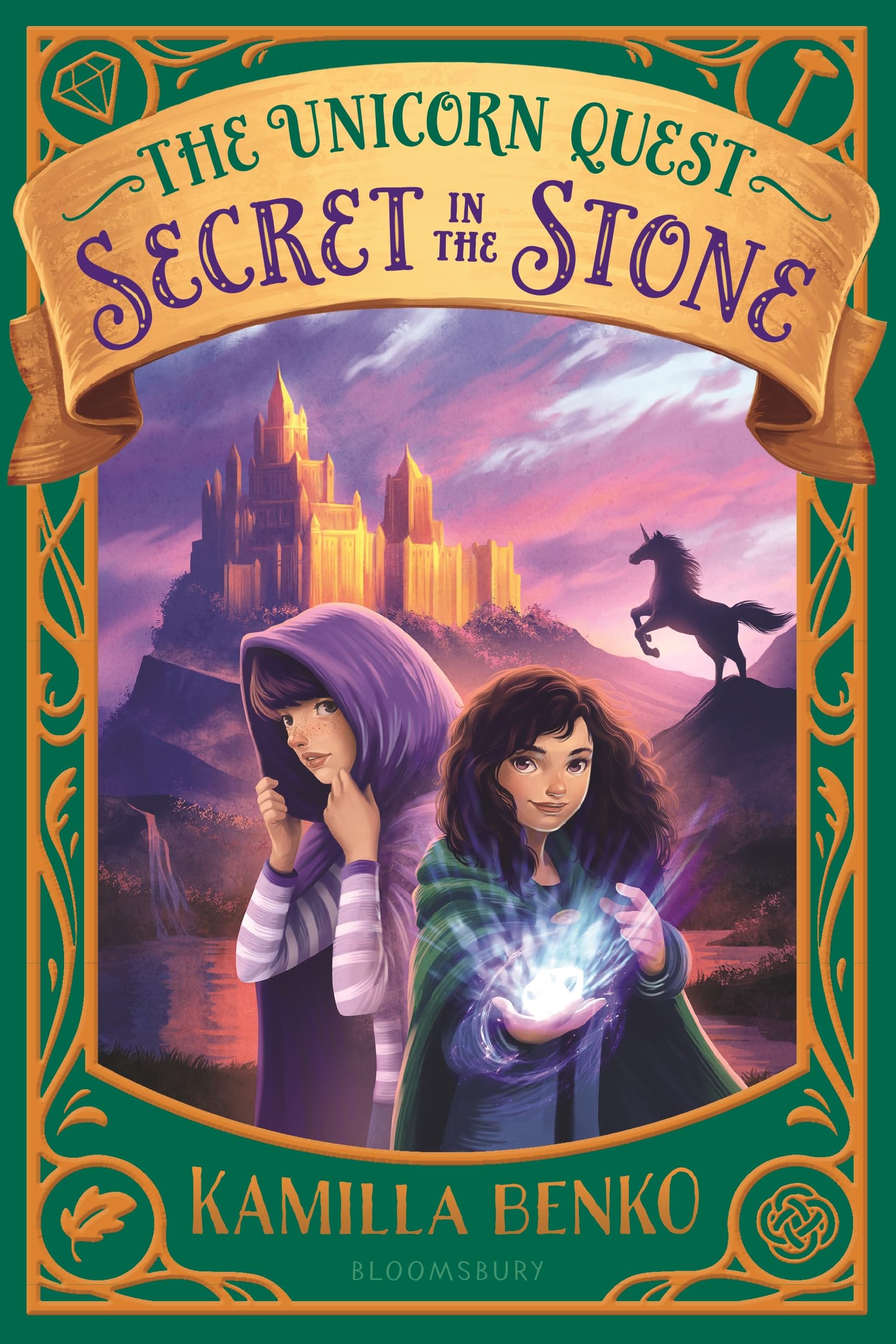 Secret in the Stone (The Unicorn Quest) book cover