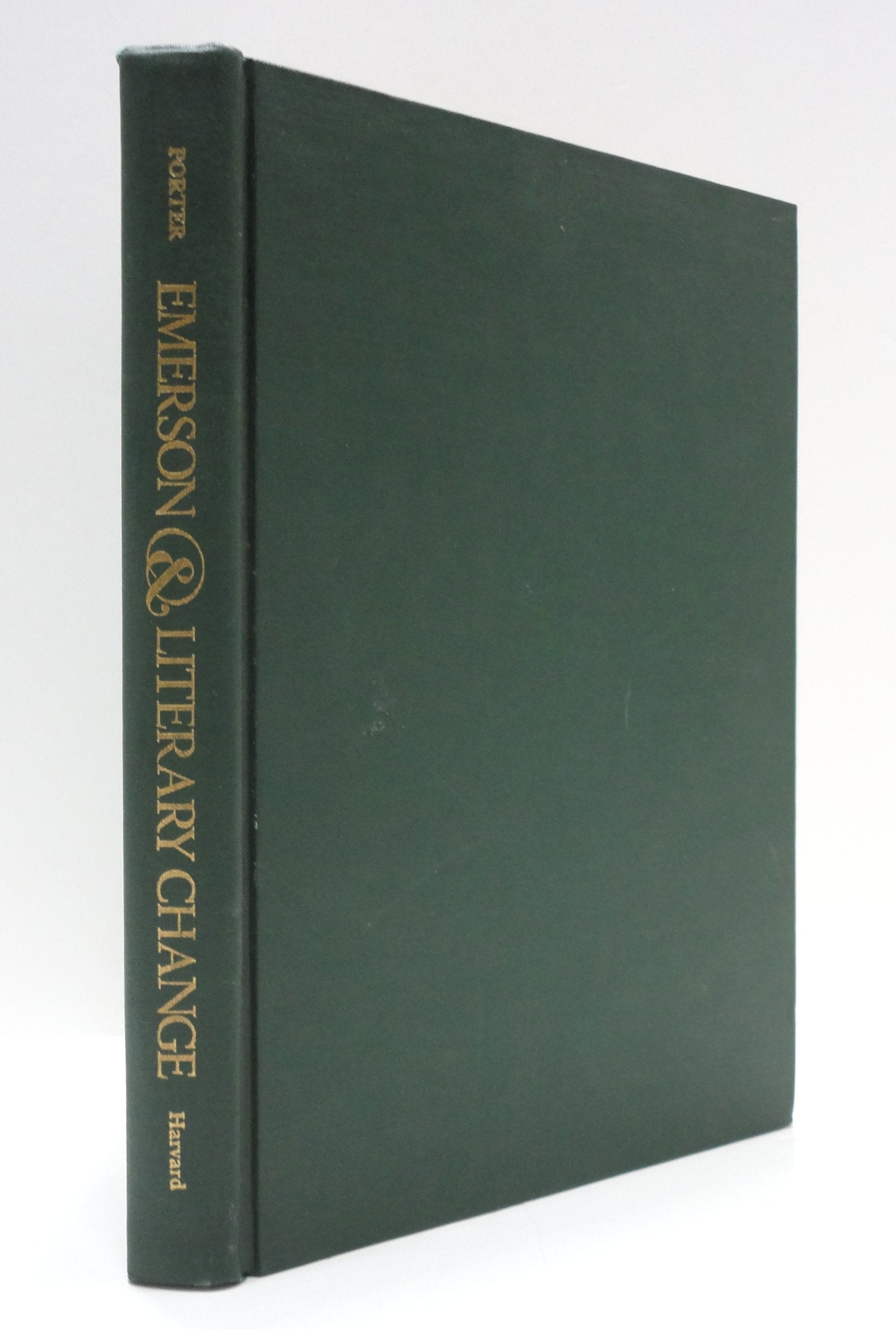 Emerson and Literary Change book cover