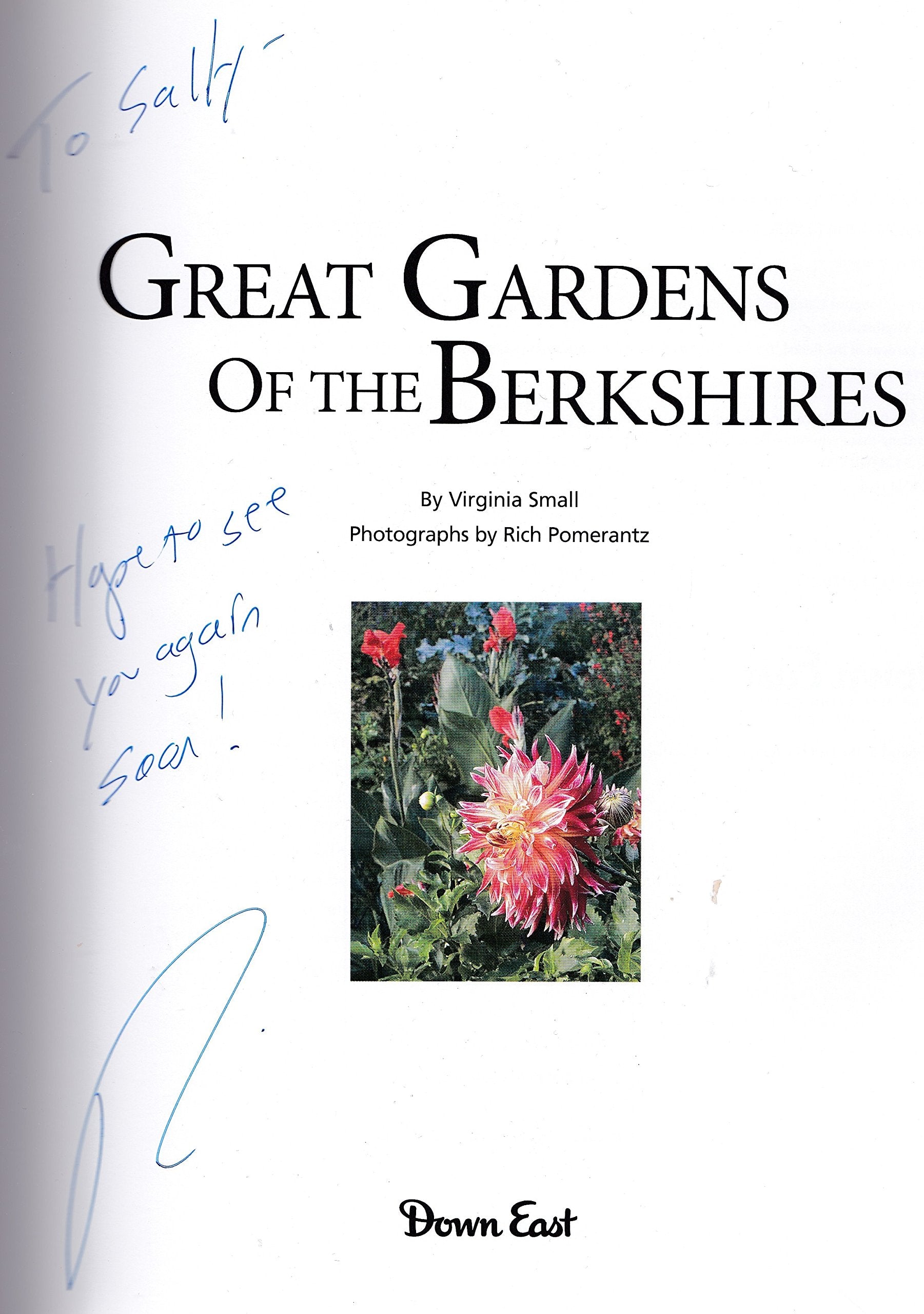Great Gardens of the Berkshires book cover