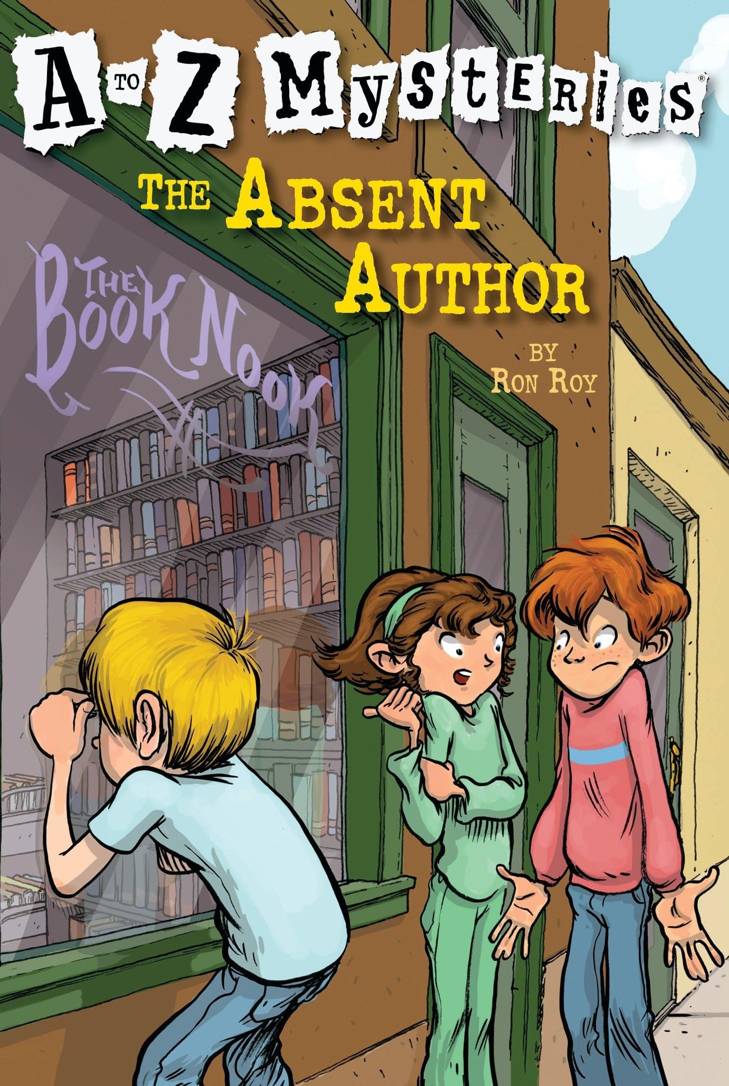 The Absent Author (A to Z Mysteries) book cover