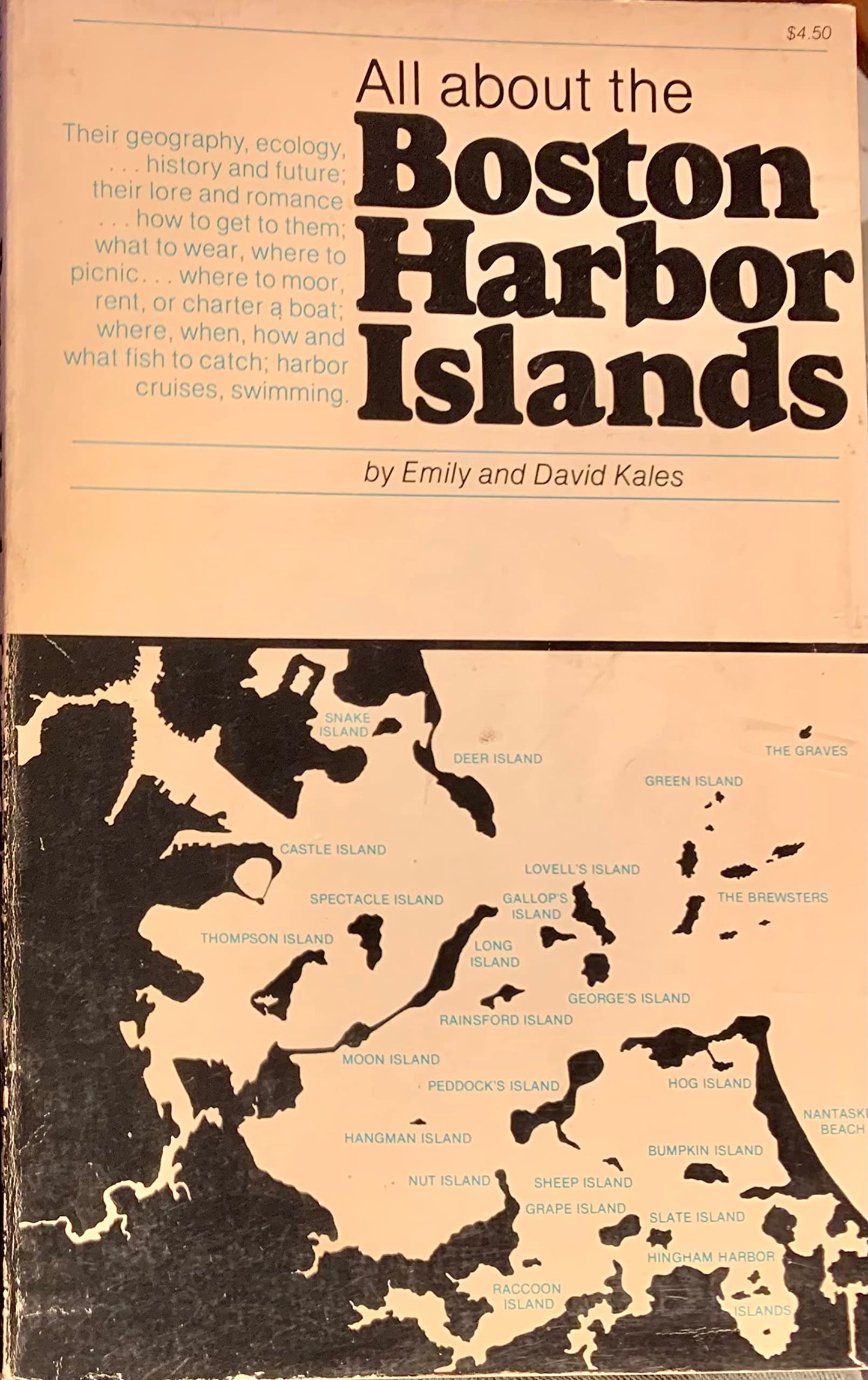 All about the Boston Harbor islands book cover