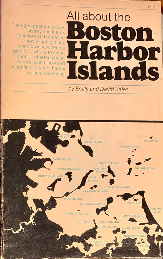 All about the Boston Harbor islands book cover