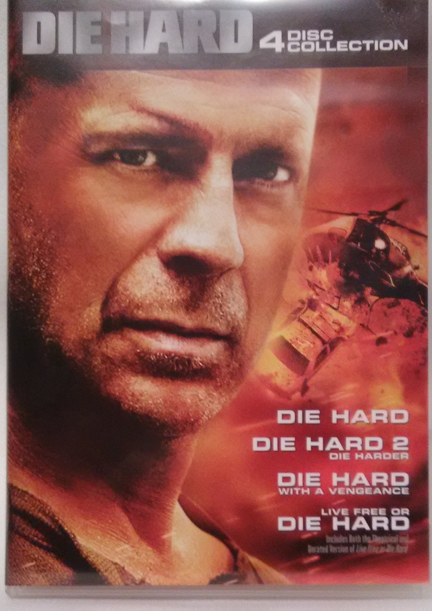 Die Hard 4 Disc Collection book cover