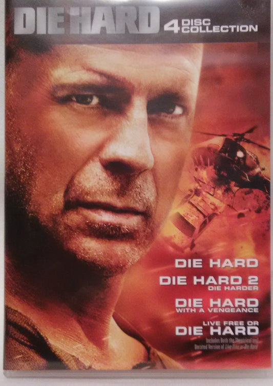 Die Hard 4 Disc Collection book cover