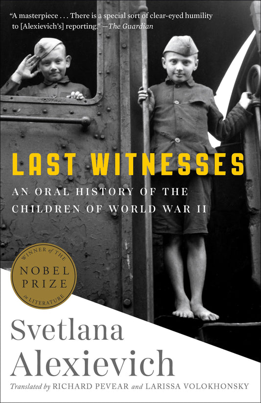 Last Witnesses book cover