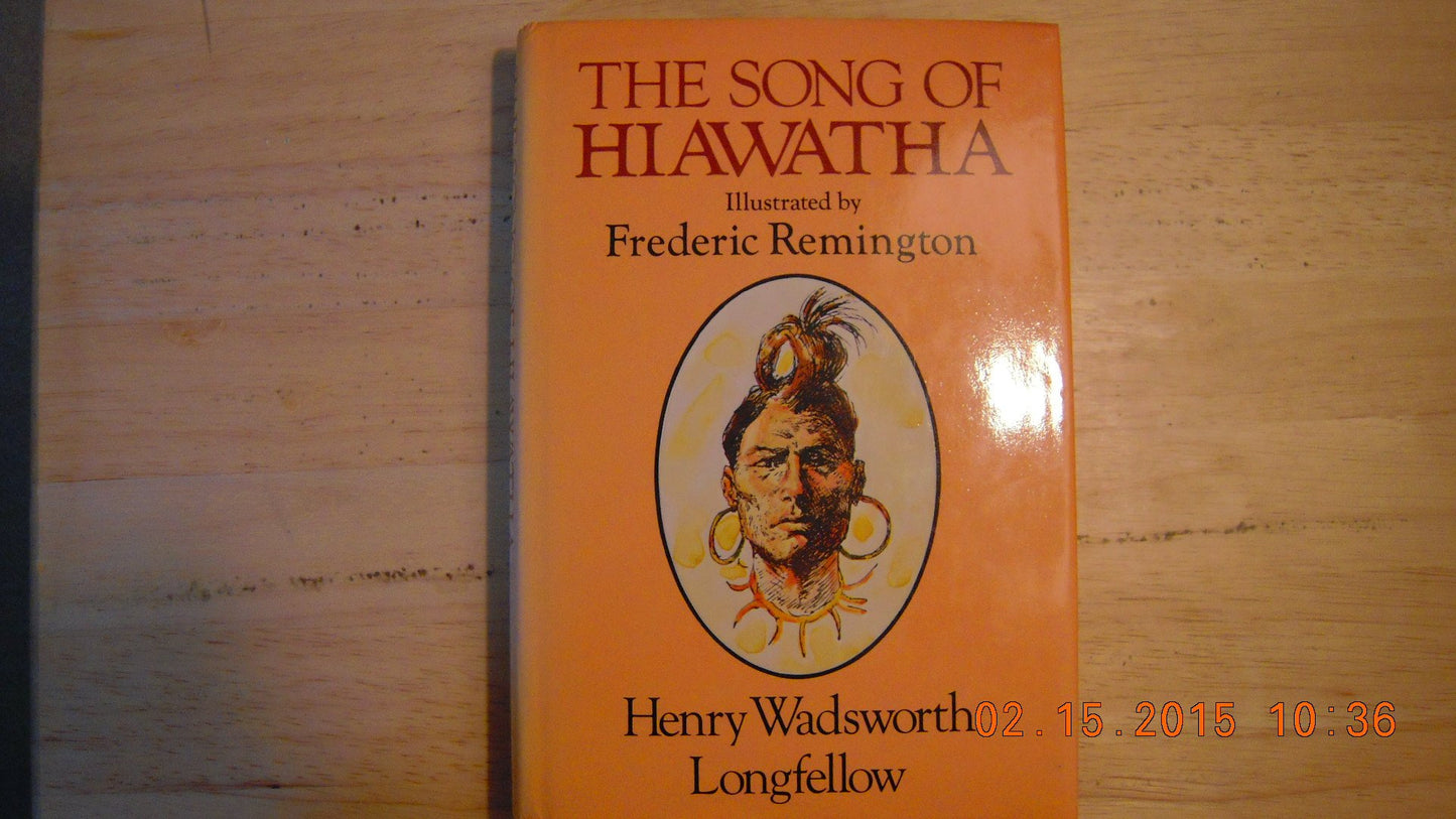 Song of Hiawatha book cover