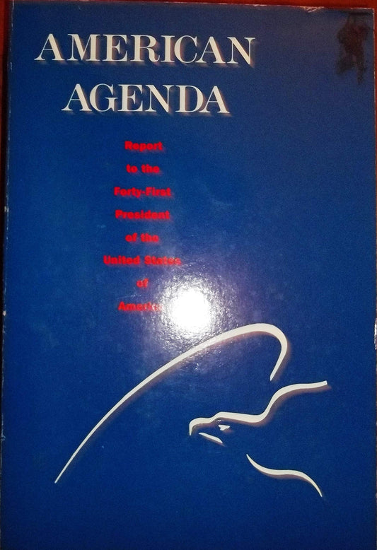 American Agenda: Report to the Forty-First President of the United States of America book cover