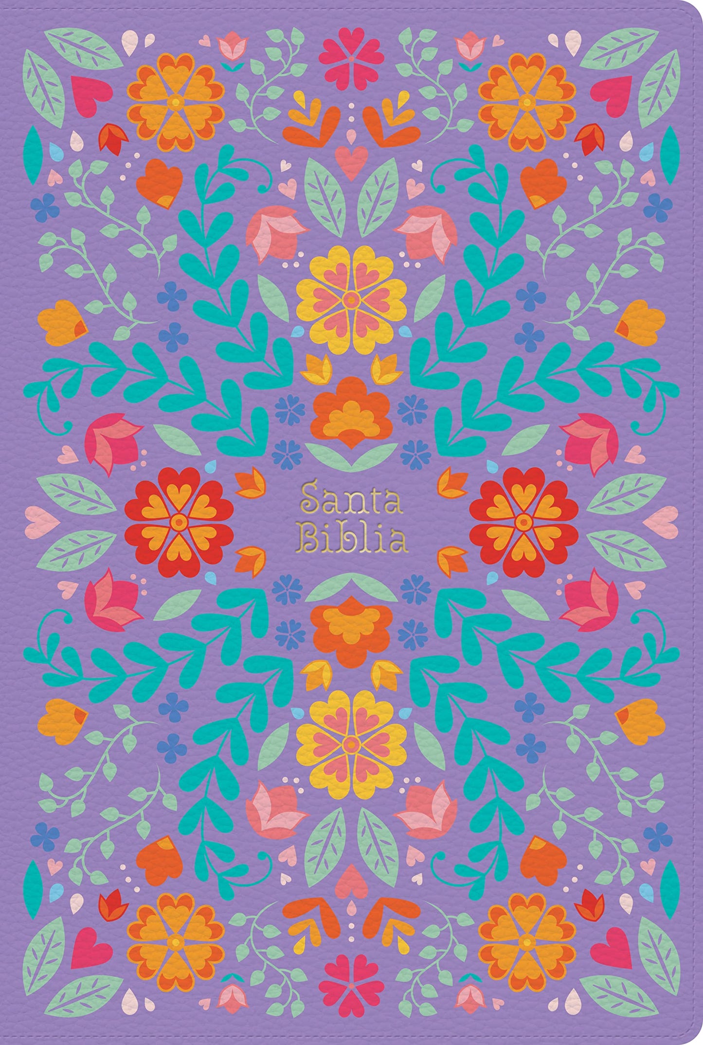 Rvr 1960 Biblia Letra Gigante, Floreada Símil Piel (Edición 2023): Santa Biblia (Edicion 2023)