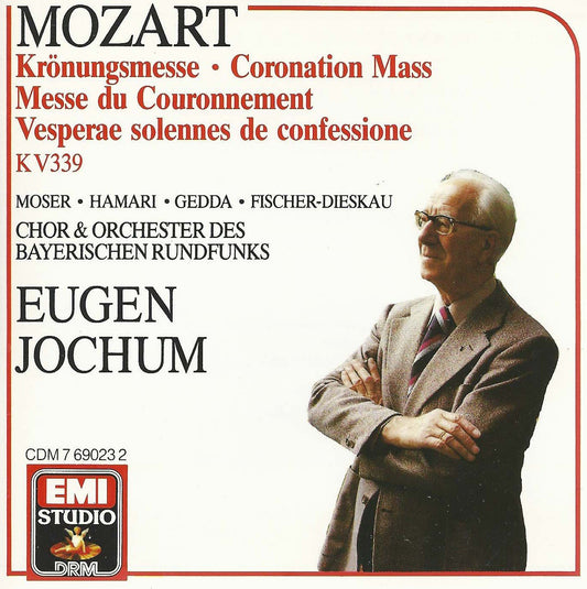 Mozart: Mass No 14 in C K 317 Coronation; Vesperae solennes de confessore K 339 (EMI) book cover