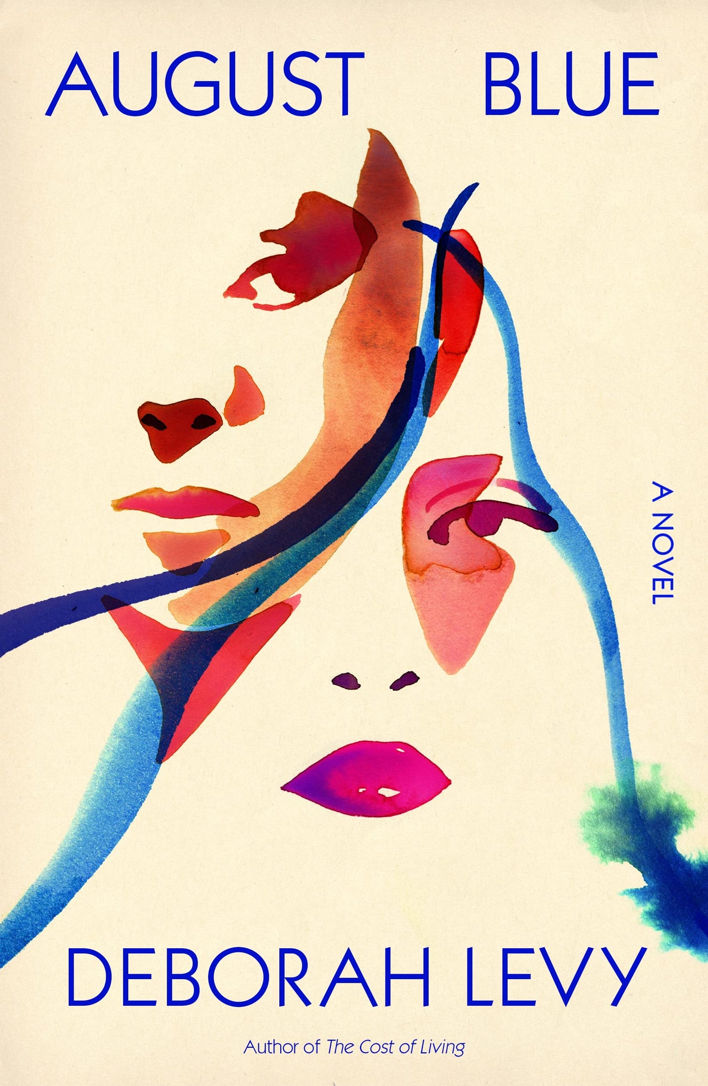 August Blue book cover