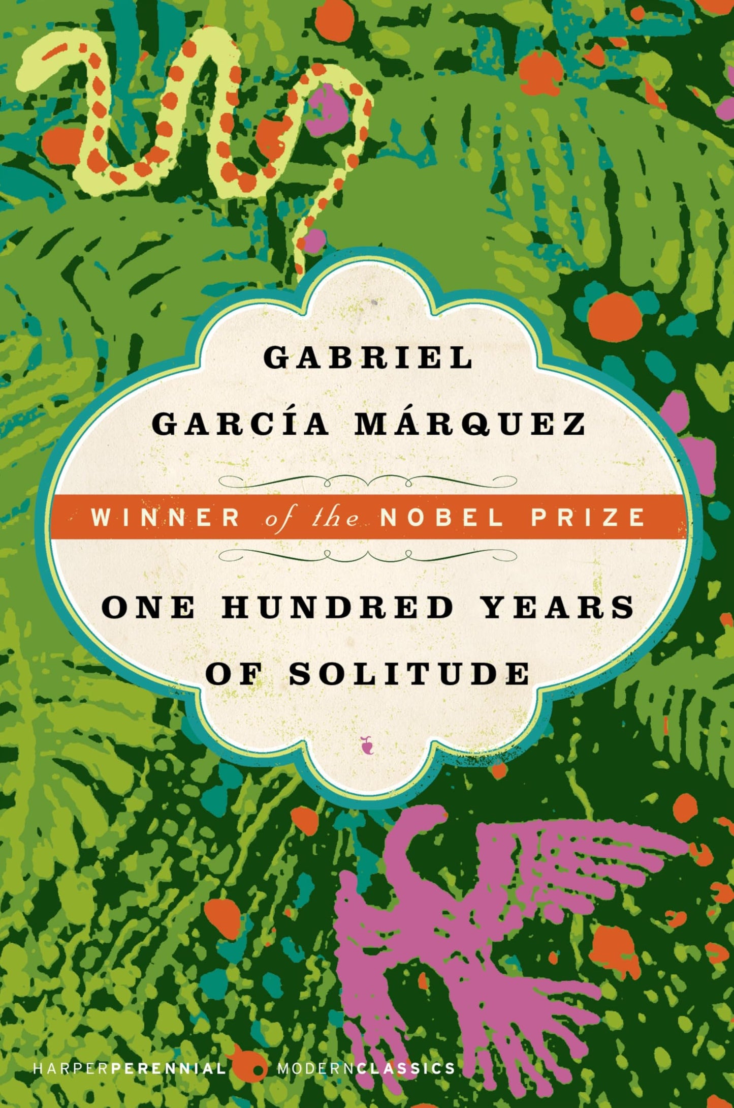 One Hundred Years of Solitude book cover