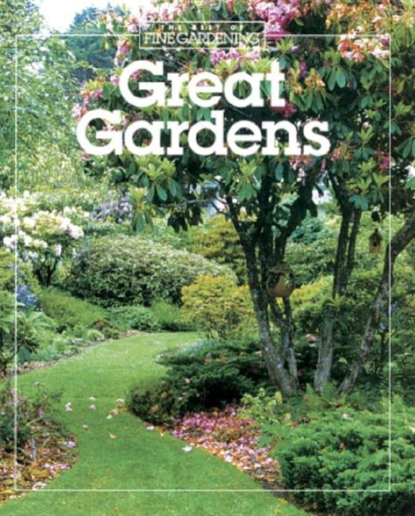 Great Gardens (Best of Fine Gardening) book cover