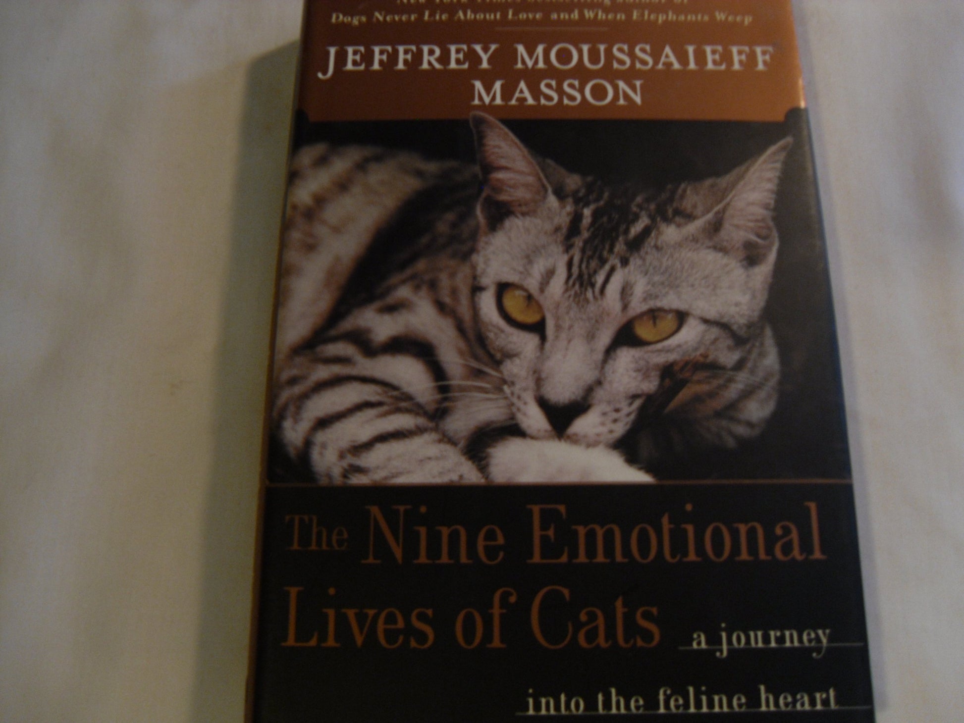 Nine Emotional Lives of Cats: A Journey Into the Feline Heart book cover