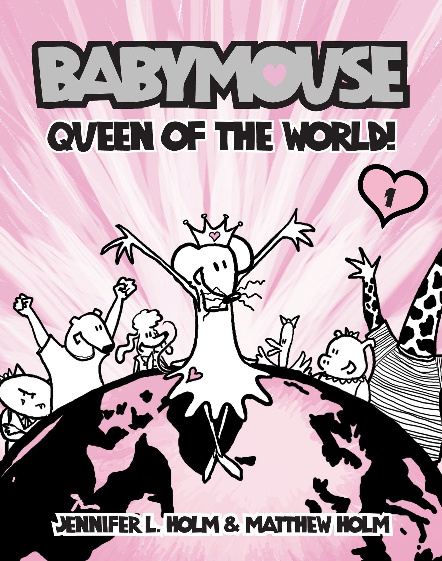 Babymouse #1: Queen of the World! book cover