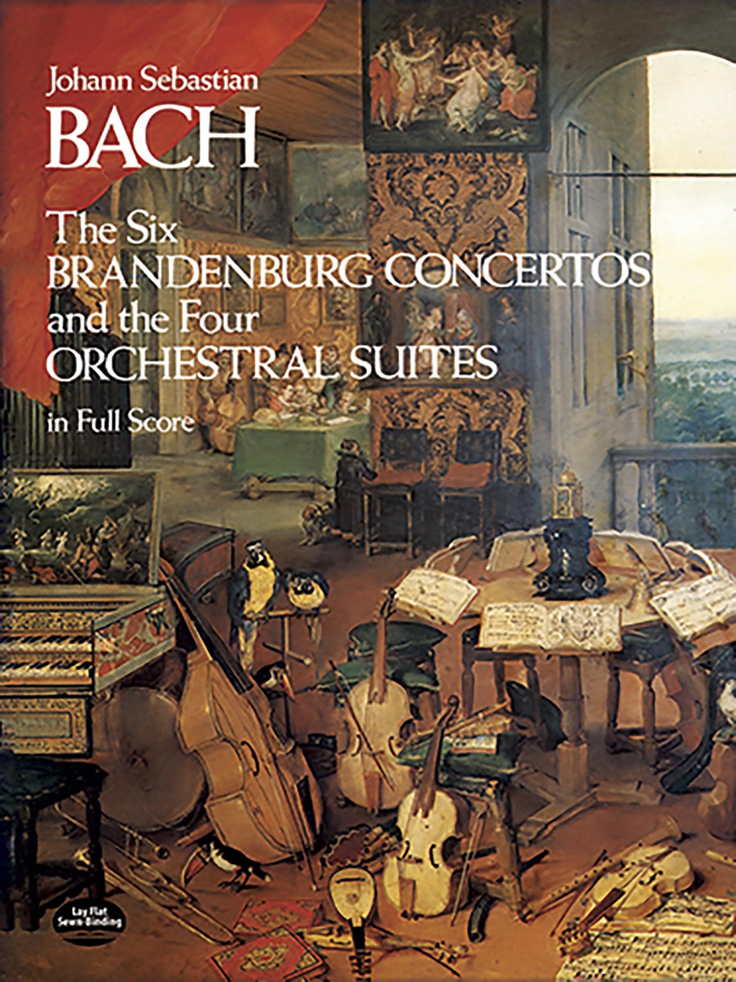 Six Brandenburg Concertos and the Four Orchestral Suites in Full Score book cover