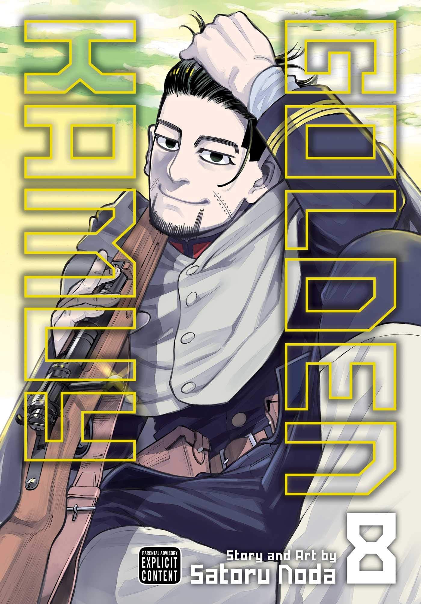 Golden Kamuy 8 book cover