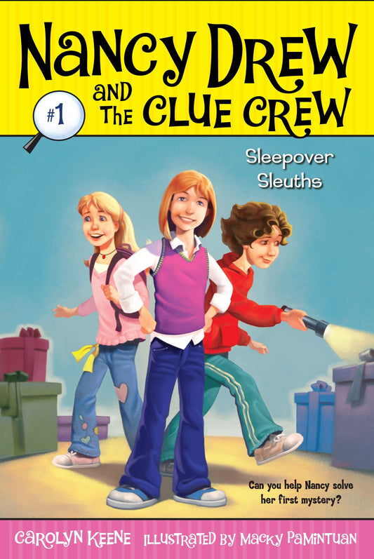 Sleepover Sleuths (Nancy Drew and the Clue Crew #1) book cover