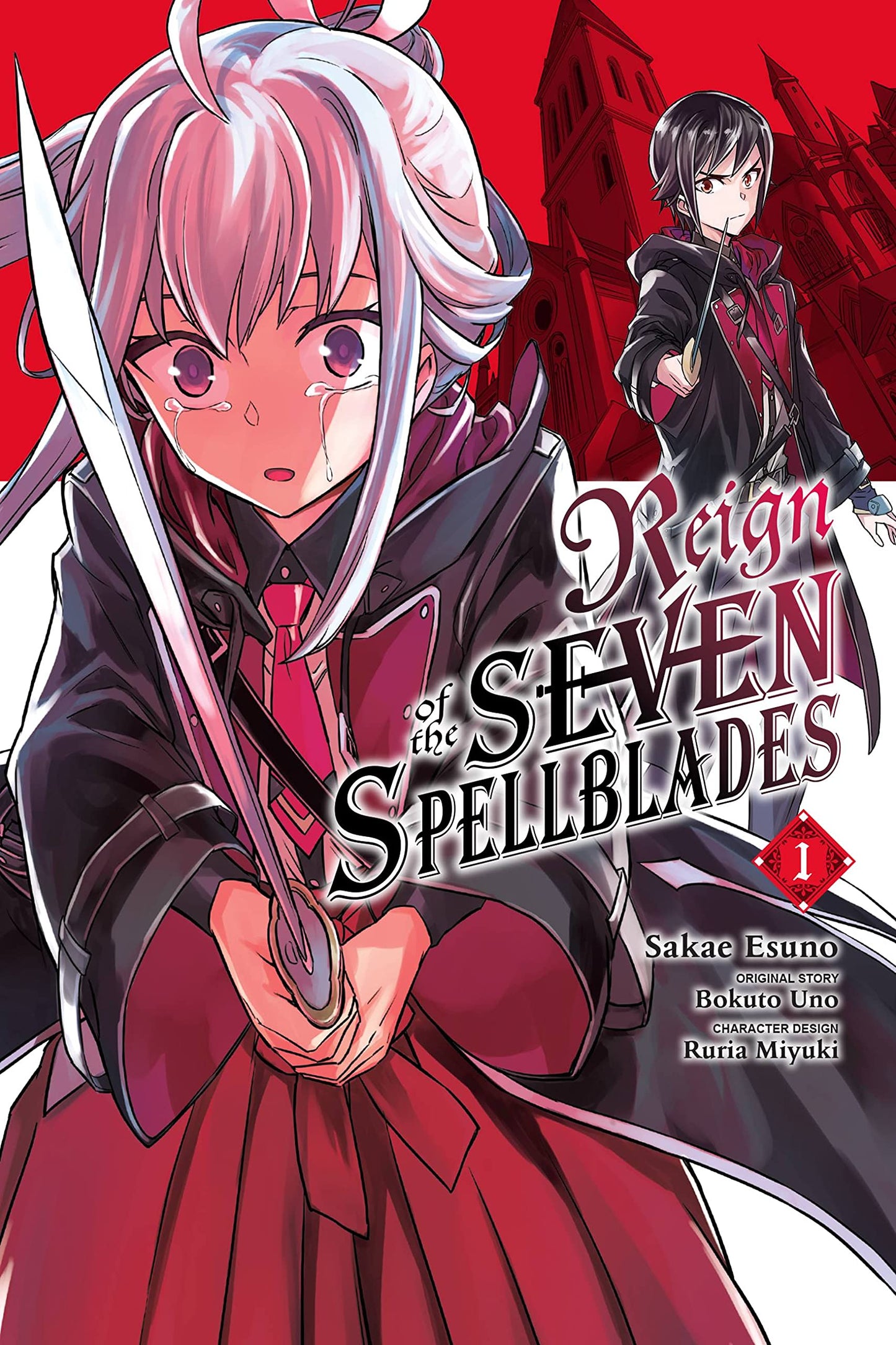 Reign of the Seven Spellblades, Vol. 1 (Manga) book cover