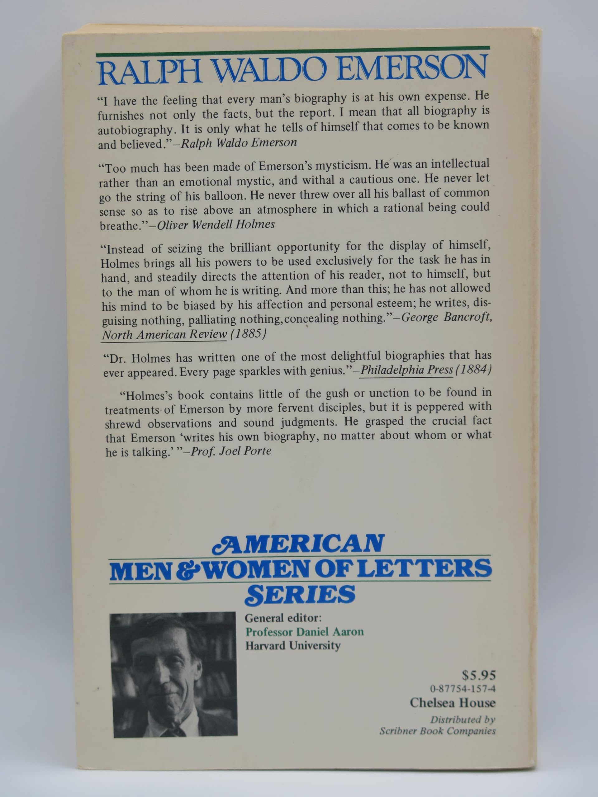 Ralph Waldo Emerson book cover
