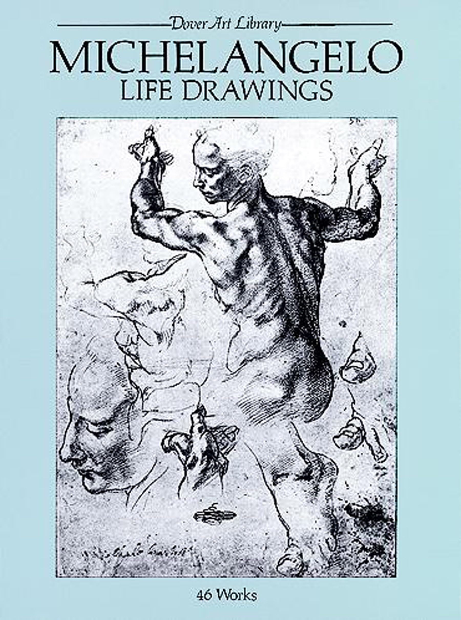 Michelangelo Life Drawings book cover