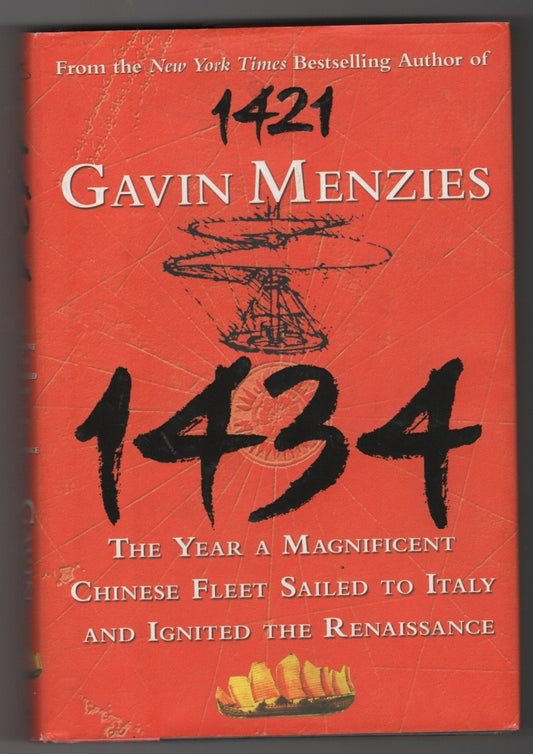 1434: The Year a Magnificent Chinese Fleet Sailed to Italy and Ignited the Renaissance book cover