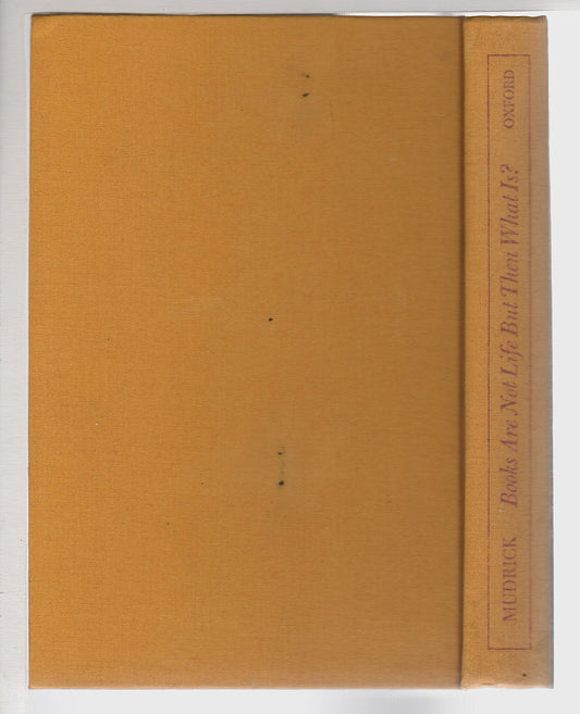Books Are Not Life But Then What Is? book cover
