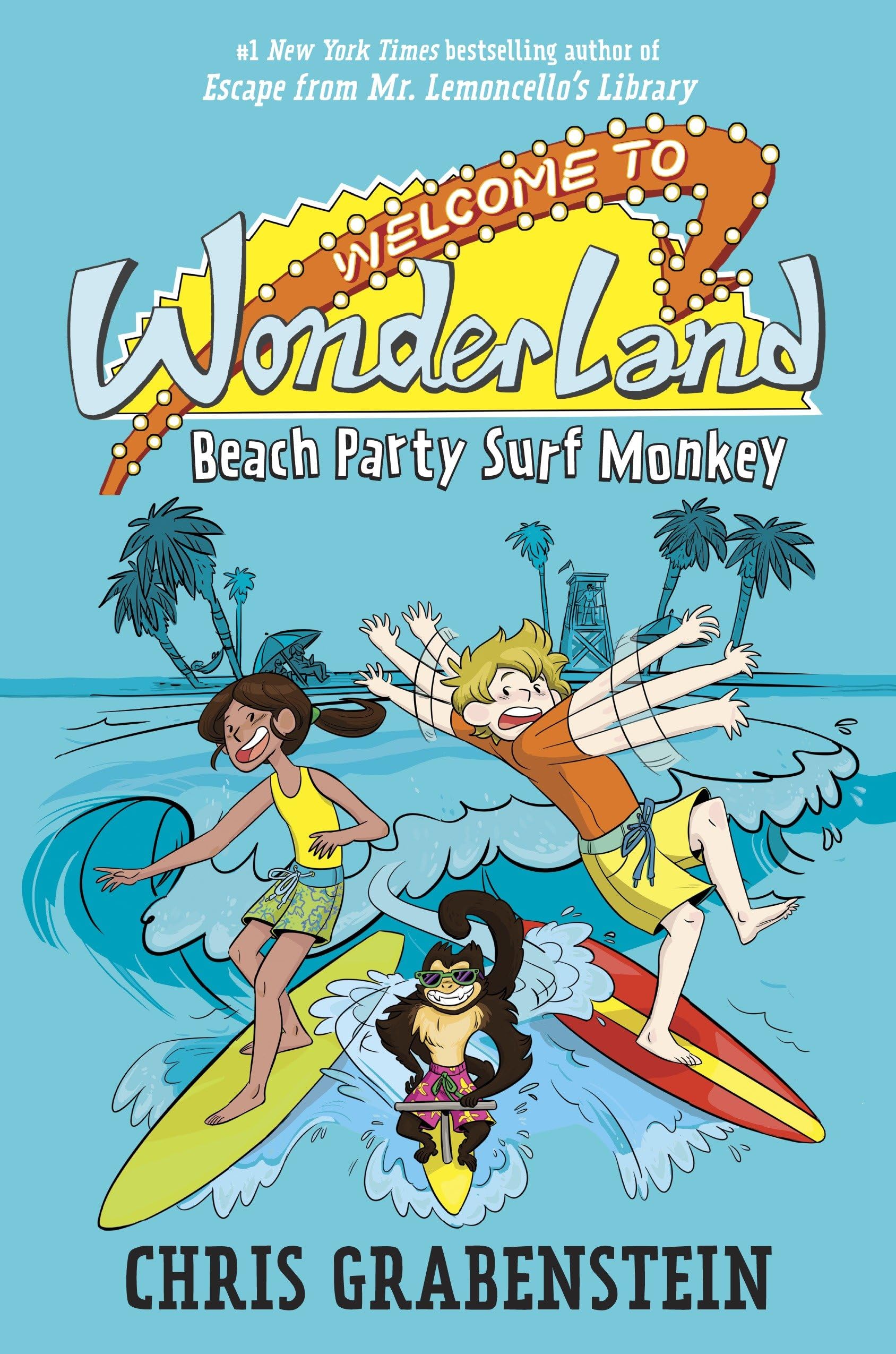 Welcome to Wonderland #2: Beach Party Surf Monkey book cover