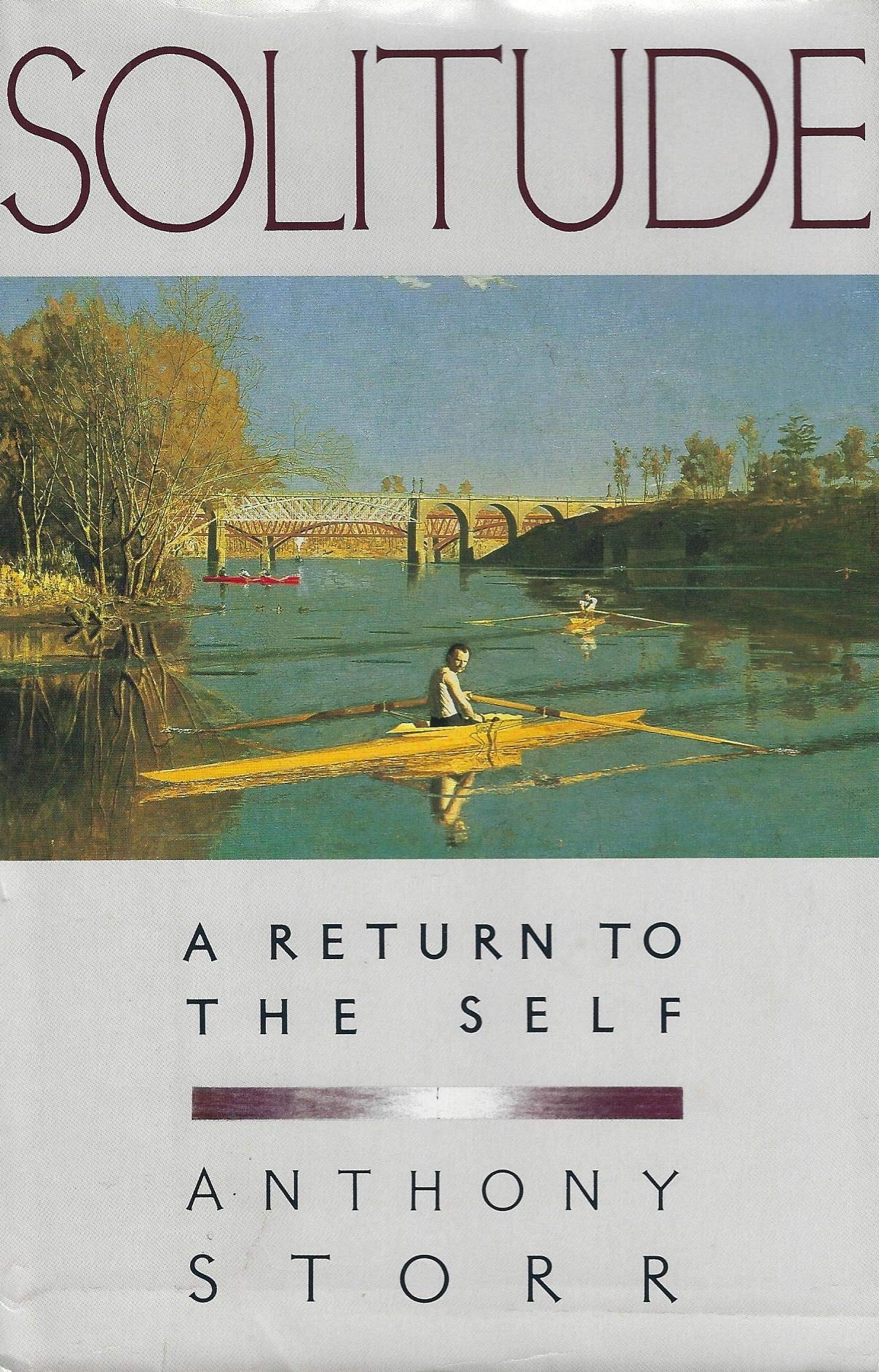 Solitude a Return to the Self book cover