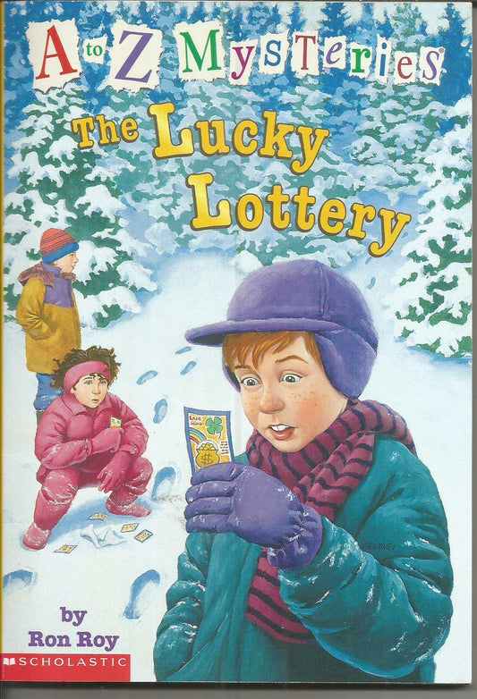 The Lucky Lottery (A to Z mysteries) book cover