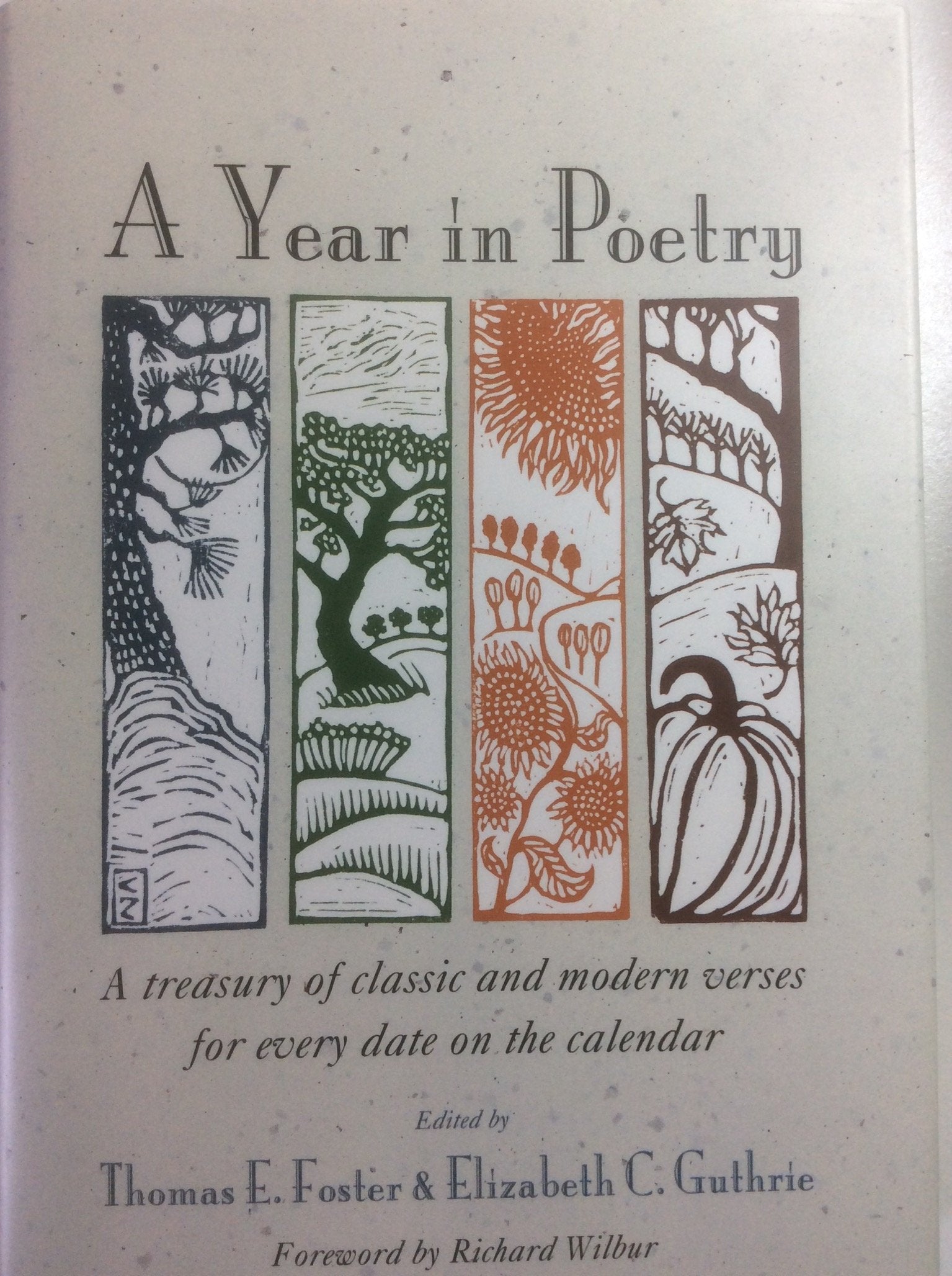Year in Poetry: A Treasury of Classic and Modern Verses for Every Date on the Calendar book cover