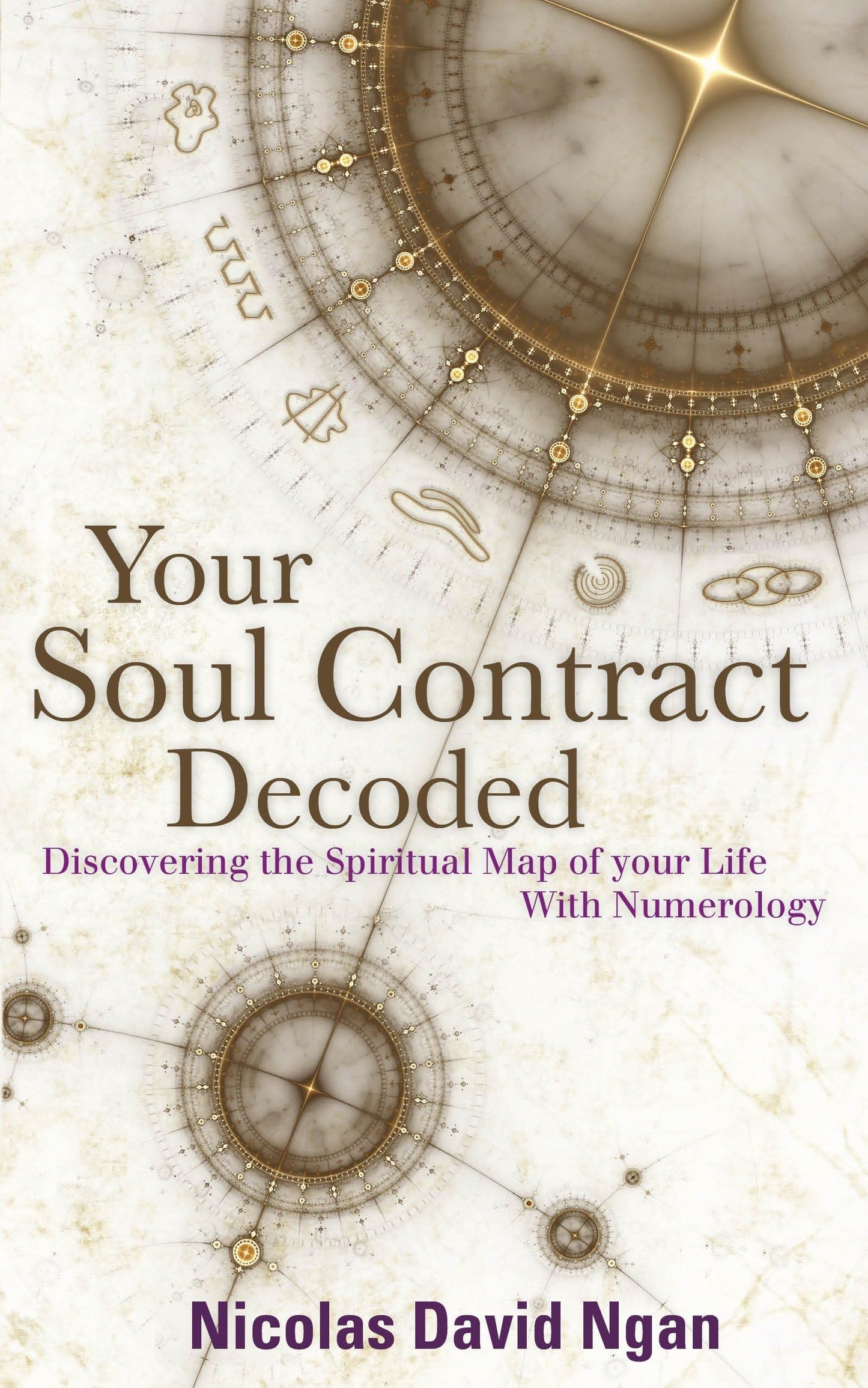 Your Soul Contract Decoded: Discover the Spiritual Map of Your Life with Numerology book cover