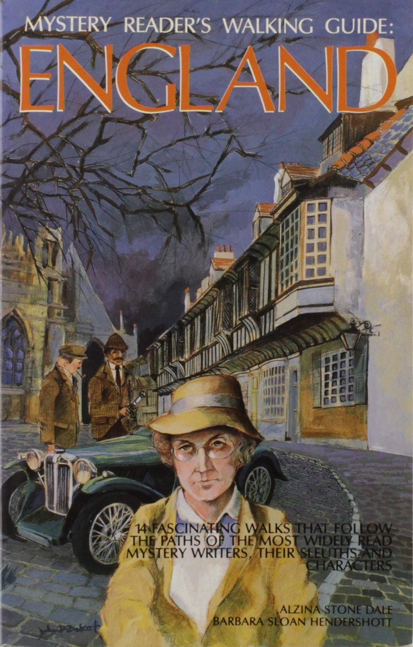 Mystery Reader's Walking Guide: England (Paperback) book cover
