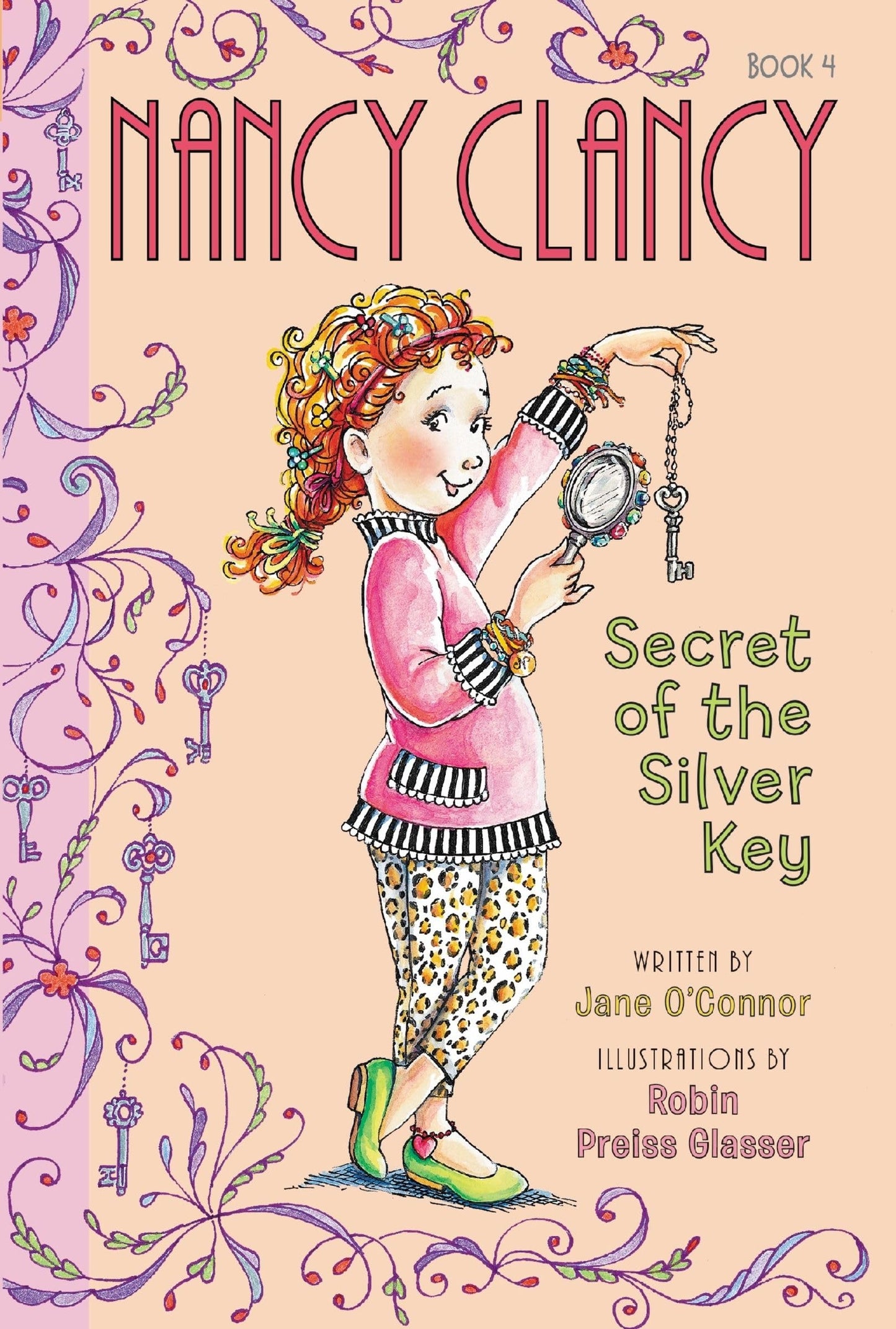 Fancy Nancy: Nancy Clancy, Secret of the Silver Key book cover