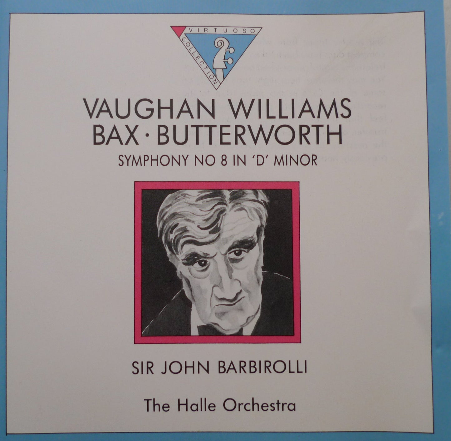 Vaughan Williams - Bax - Butterworth - Symphony 8 in D Minor [UK Import] book cover