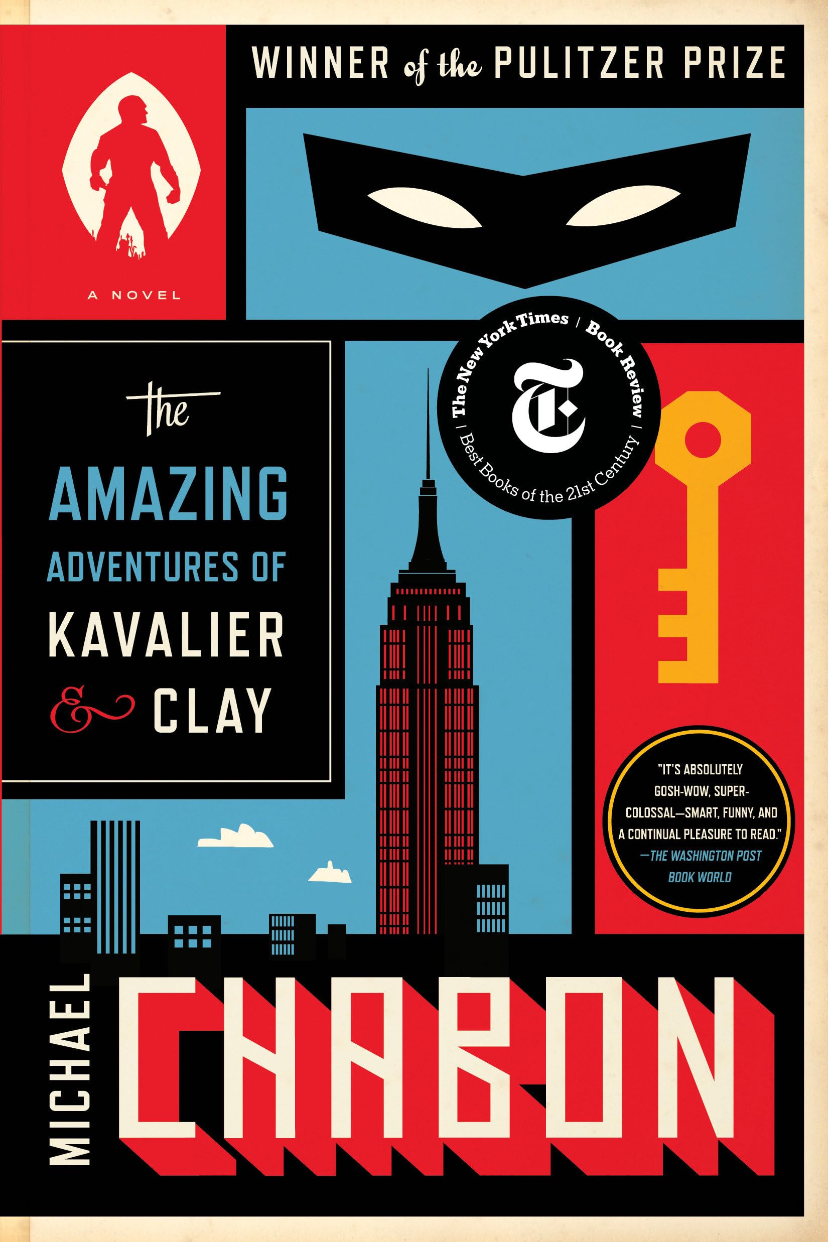 The Amazing Adventures of Kavalier & Clay book cover