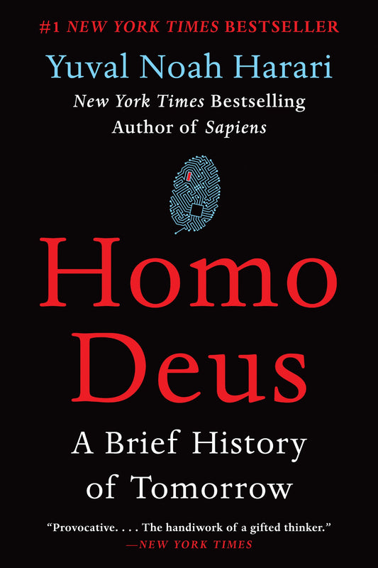 Homo Deus: A Brief History of Tomorrow book cover